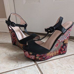 Peacock wedges